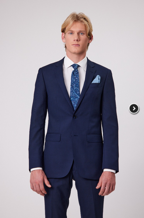 Savile Row Navy Lounge Suit Formal Hire