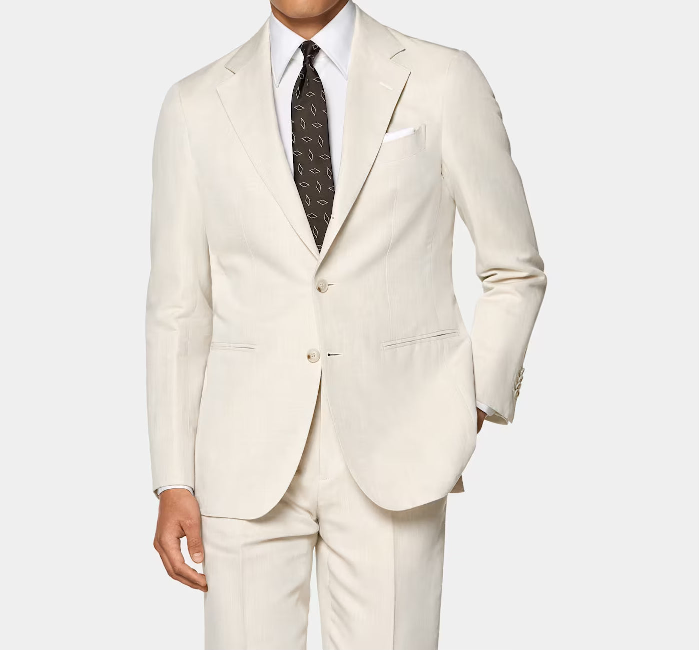 100% LUXURY LINEN SUIT