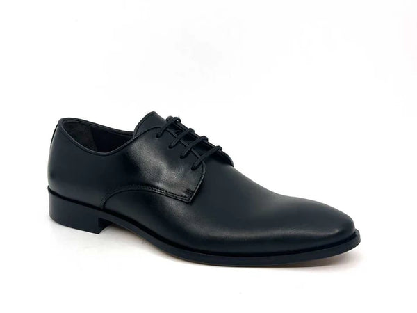 I MASCHI VITELLO NERO LACE UP