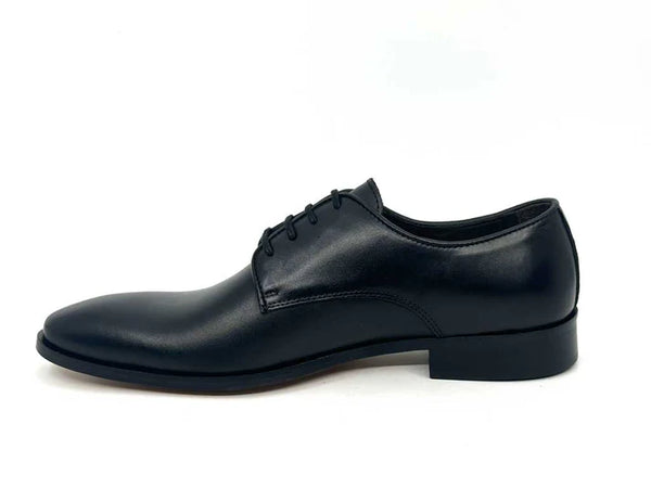 I MASCHI VITELLO NERO LACE UP