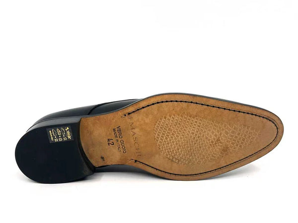 I MASCHI VITELLO NERO LACE UP