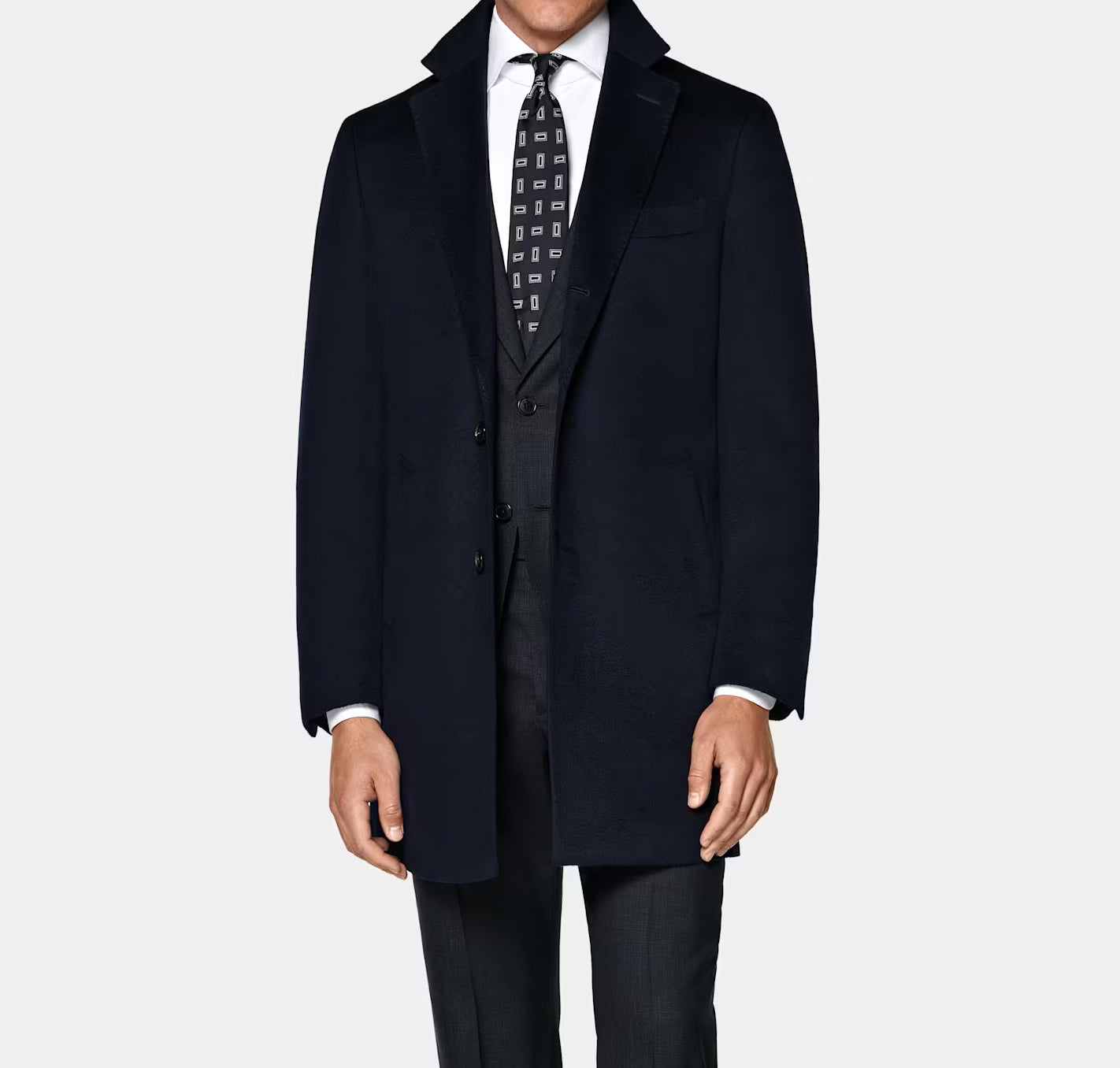 PURE WOOL CLASSIC OVERCOAT