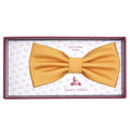 JASATIN GOLD JAMES ADELIN Luxury Satin Weave Pre Tied Bow Ties