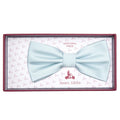 JASATIN ICE BLUE JAMES ADELIN Luxury Satin Weave Pre Tied Bow Ties