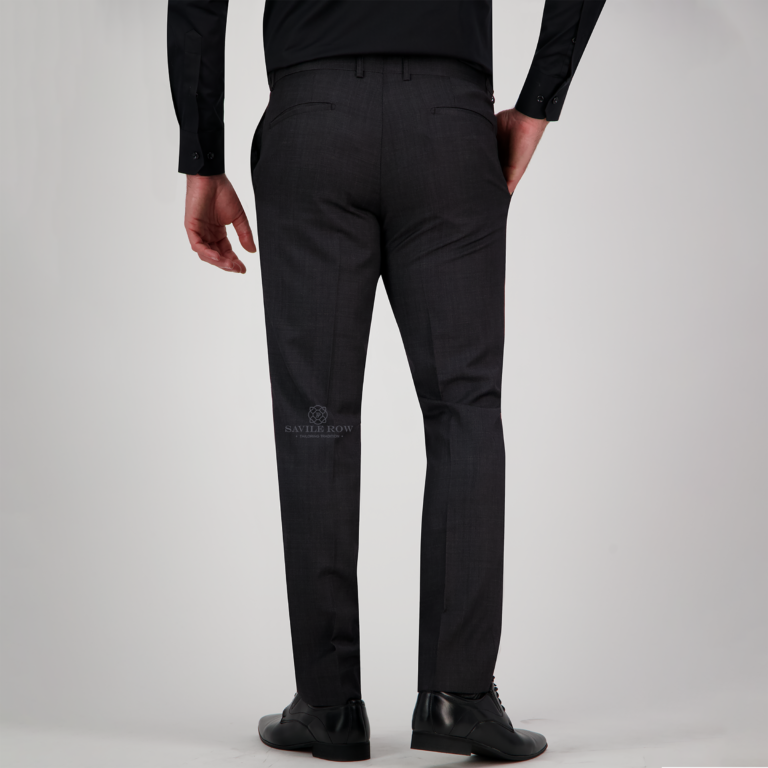 Savile Row Trouser JESSE CHARCOAL C1