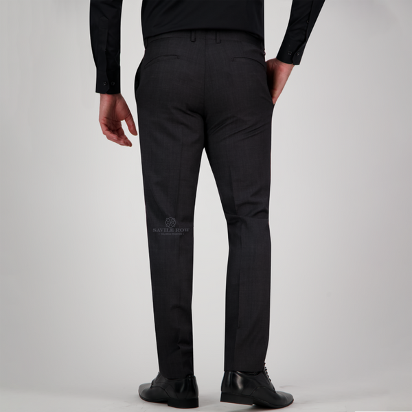 Savile Row Trouser JESSE CHARCOAL C1