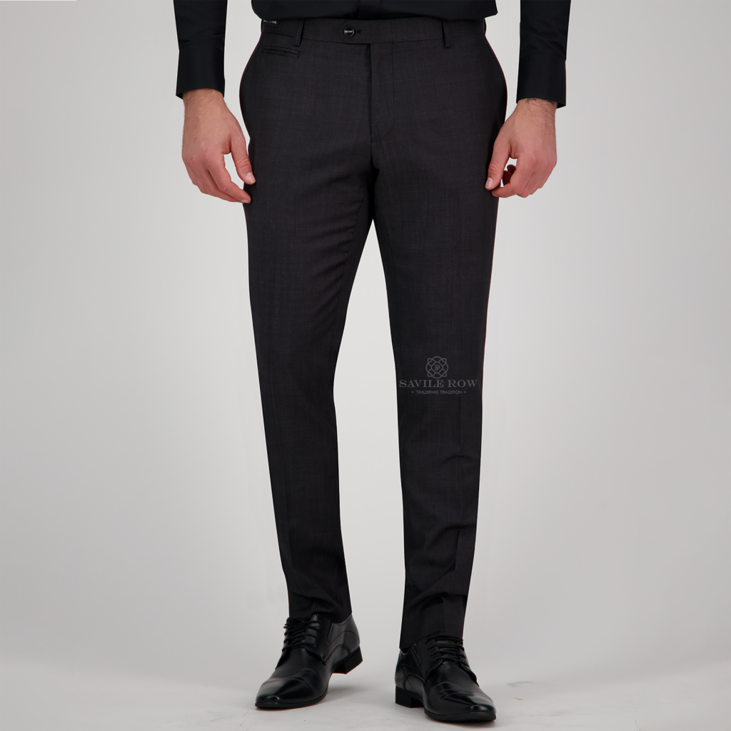 Savile Row Trouser JESSE CHARCOAL C1