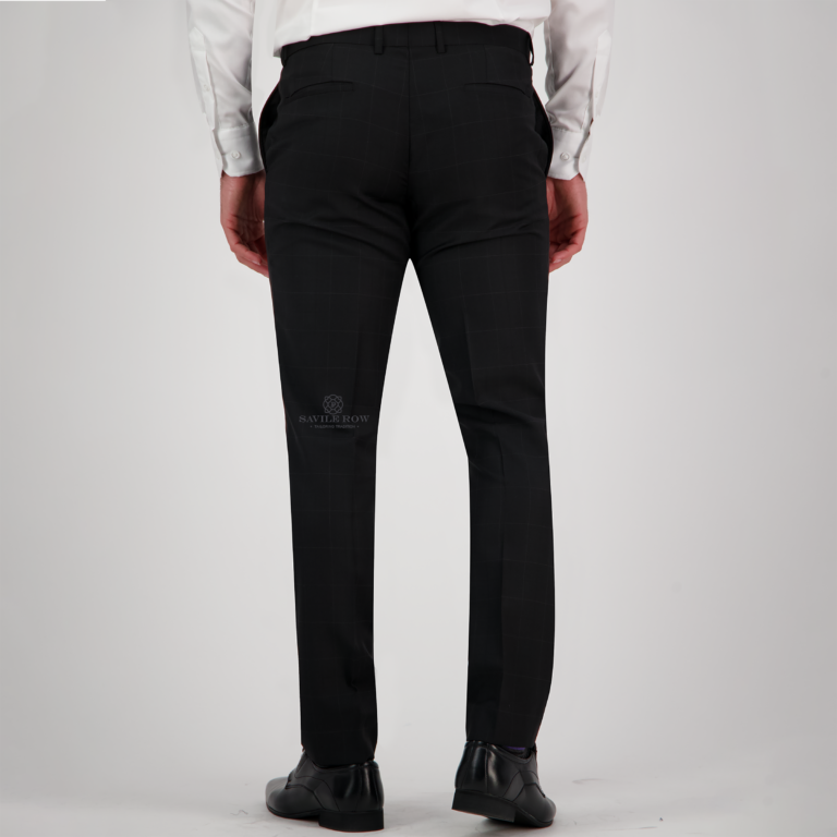 Savile Row Trouser JESSE BLACK FW9