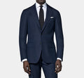 FRENCH BLUE WOOL PERFORMANCE FINISH SUIT