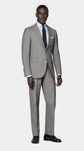 CHROME PURE WOOL TRAVEL SUIT