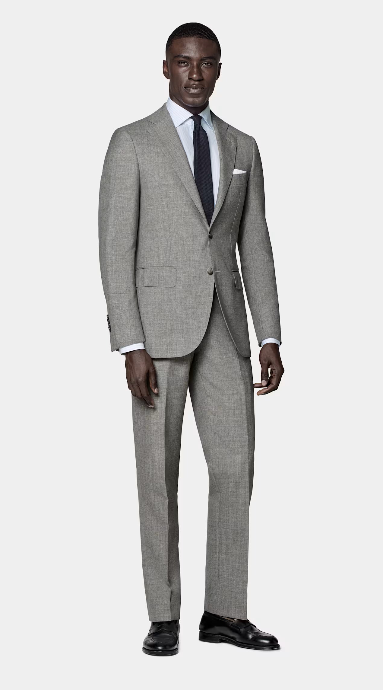 CHROME PURE WOOL TRAVEL SUIT