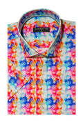 MASUTTO Pisaro/05 Short Sleeve Button Down Shirt