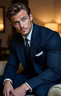 SAVILE ROW LUXURY TASMANIAN MERINO WOOL SUIT