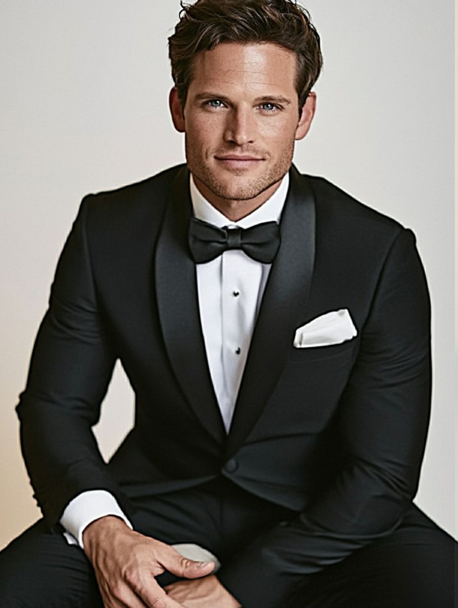 SUPER FINE MERINO WOOL SUIT SHAWL LAPEL