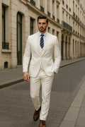LUXURY 100% LINEN SUIT