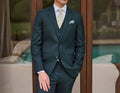 SAVILE ROW FORREST GREEN PURE WOOL SUIT