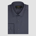 Scuzzatti Twill Weave Shirt Slim Fit - Charcoal