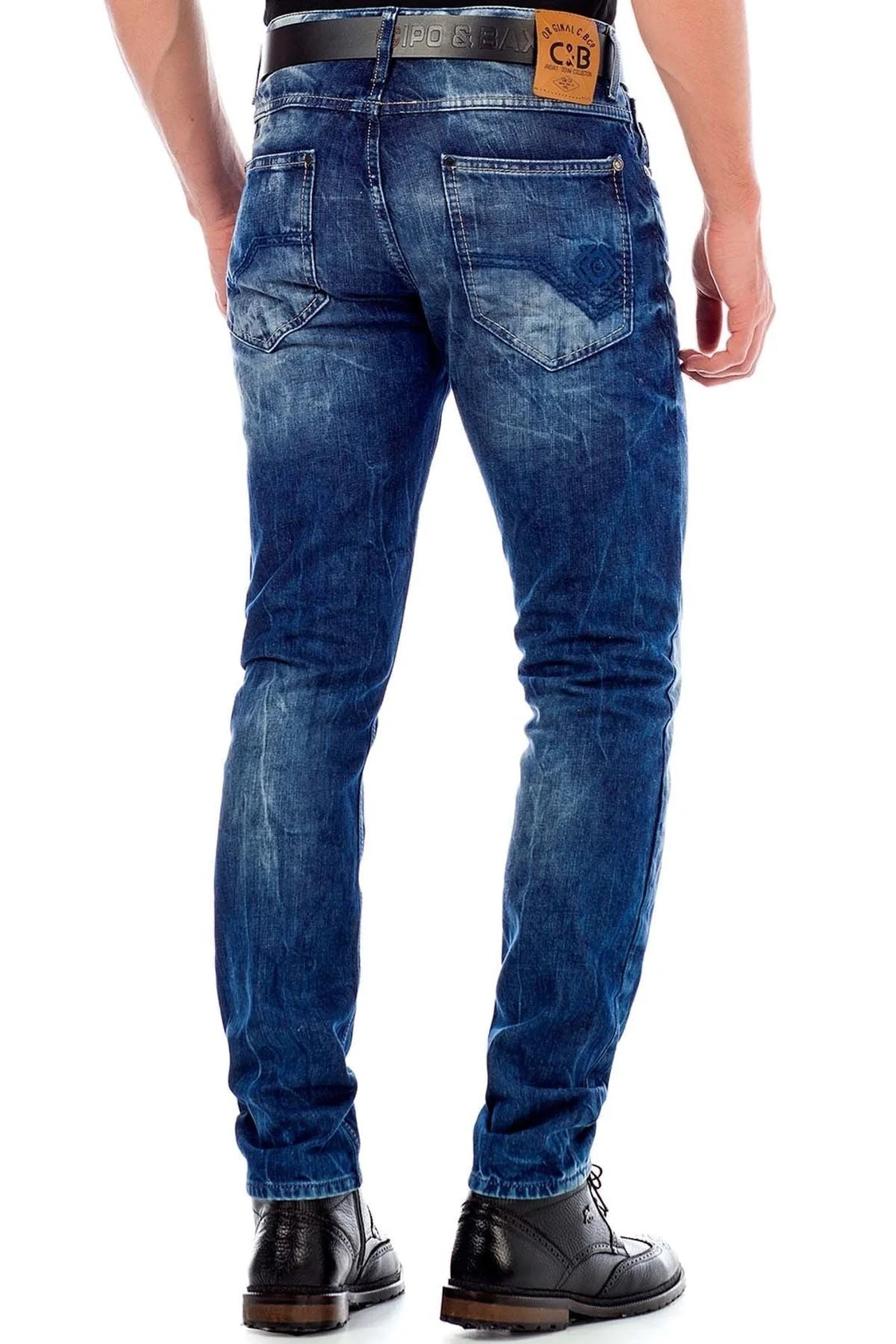 CIPO BAX men's regular-fit jeans
