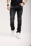 CIPO & BAXX BLACK  STRECH  BLACK JEANS