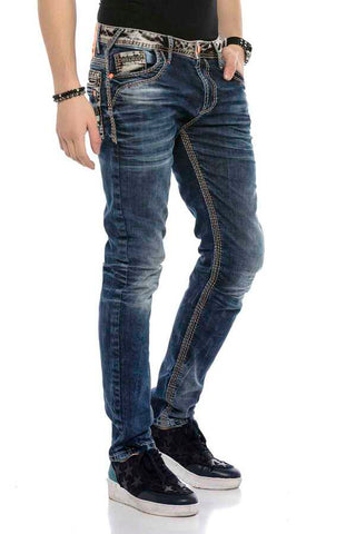 Cipo and Baxx Jeans - CD593 Blue
