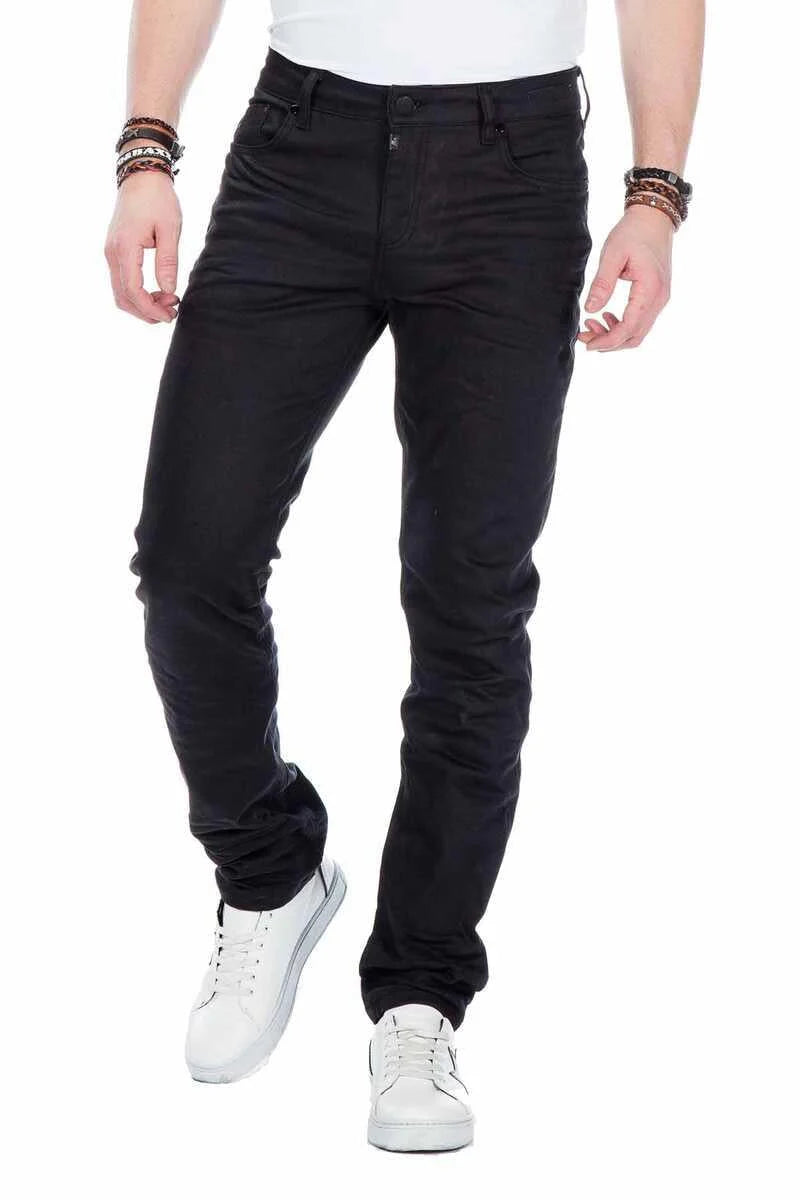 CIPO BAX men's comfortable jeans with optimal comfort in straight fit