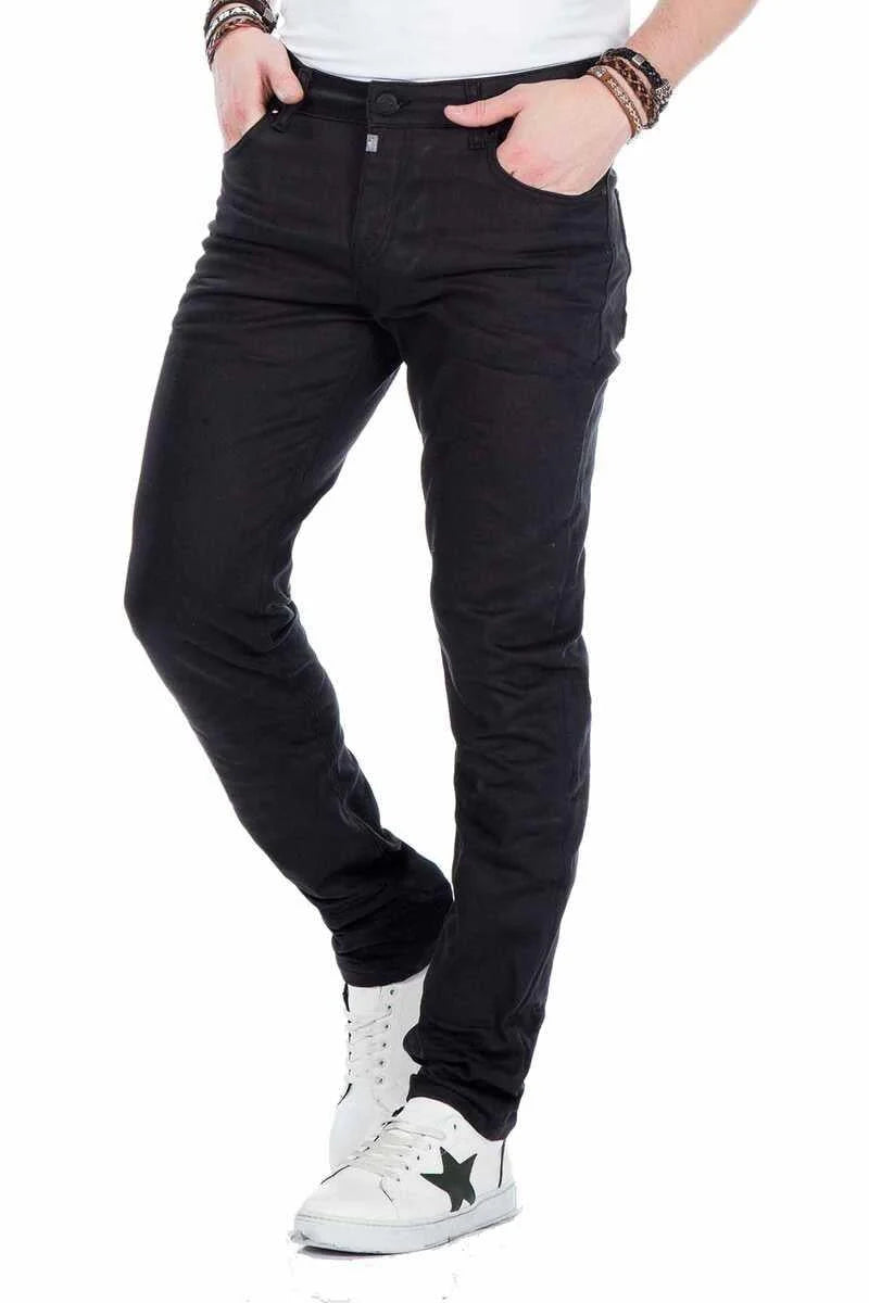 CIPO BAX men's comfortable jeans with optimal comfort in straight fit