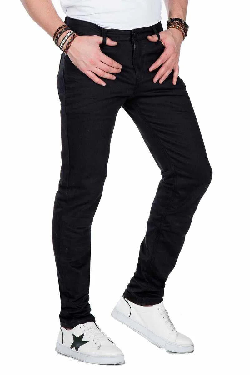 CIPO BAX men's comfortable jeans with optimal comfort in straight fit