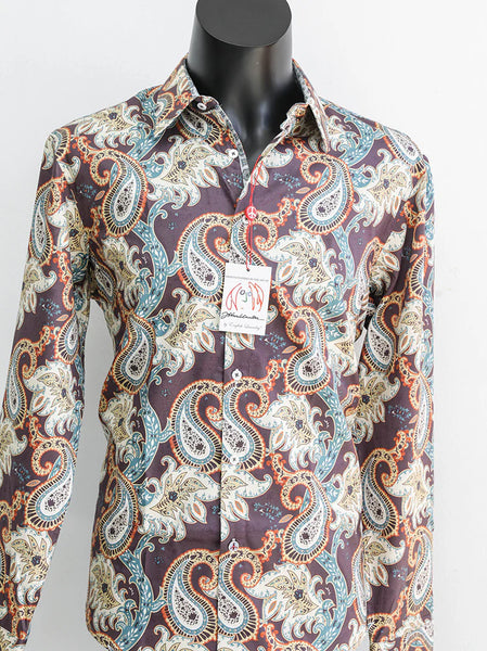 BRADBURY Long Sleeve Shirt Plum - JLW1004