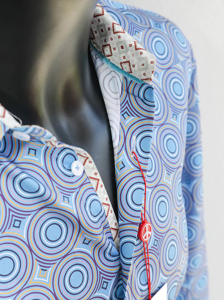 CASTLETON Long Sleeve Shirt Sapphire - JLW1009