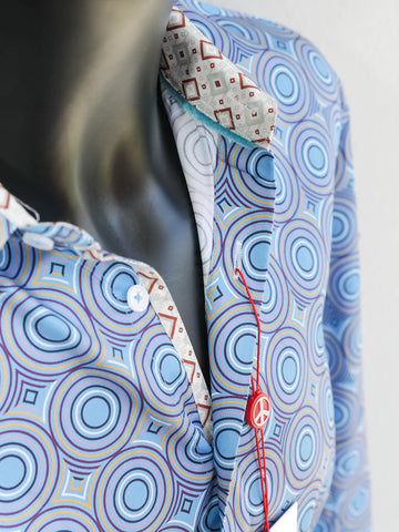 CASTLETON Long Sleeve Shirt Sapphire - JLW1009
