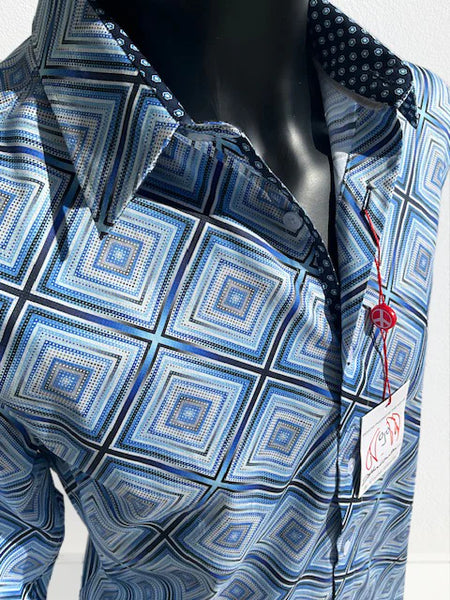 SUTTON Long Sleeve Shirt Blue JLW9000