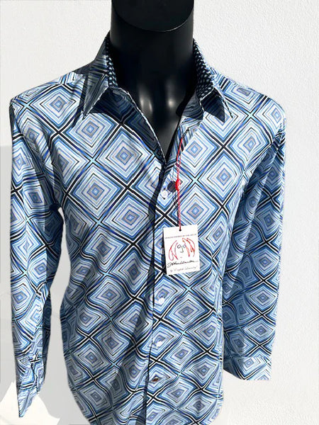 SUTTON Long Sleeve Shirt Blue JLW9000