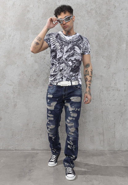 CIPO & BAXX CT781 White T-Shirt