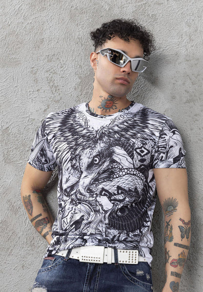 CIPO & BAXX CT781 White T-Shirt
