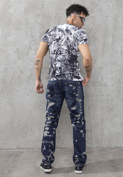 CIPO & BAXX CT781 White T-Shirt