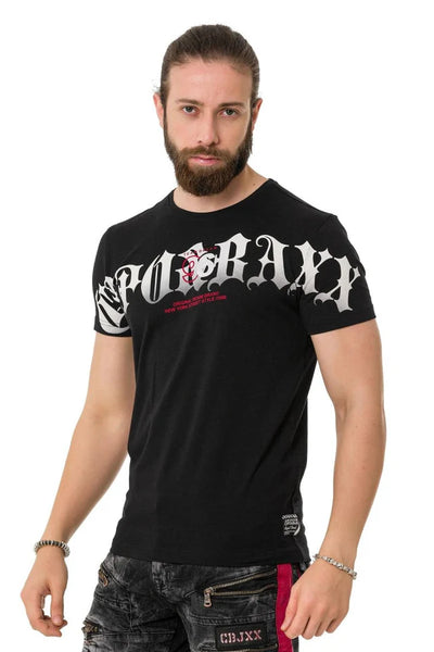 CIPO & BAXX CT768 Cipo & Baxx Printed T-Shirt