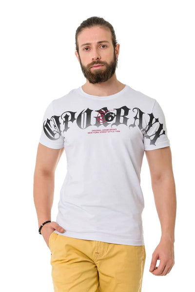 CIPO & BAXX CT768 Cipo & Baxx Printed T-Shirt